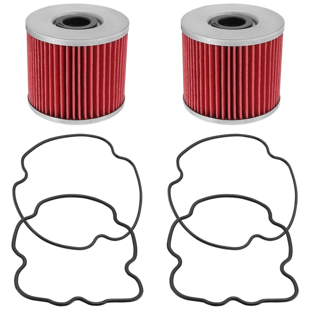 Caltric 2-Pack Oil Filter Compatible with Suzuki Gs 550 Gs550 Gs-550 1977-1980 1983-1986