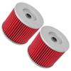 Caltric 2-Pack Oil Filter Compatible with Suzuki Gs 550 Gs550 Gs-550 1977-1980 1983-1986 view 3