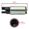 Caltric Fuel Intank Pump Compatible with Yamaha Fz6R 2009 2010 2011 2012 2013 2014 view 2