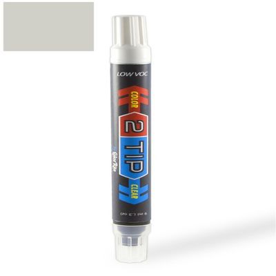 ColorRite 2Tip for Lincoln Continental Automotive Touch-up Paint - Light Gray Poly L (1971) - Color-and-Clearcoat Package