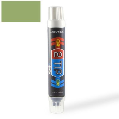 ColorRite 2Tip for Dodge Colt Automotive Touch-up Paint - Sea Green Poly 017 (1973) - Color-and-Clearcoat Package
