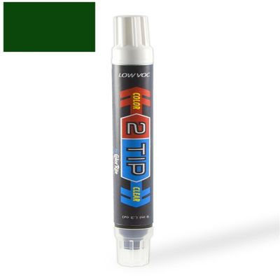 ColorRite 2Tip for Volkswagen Bus Automotive Touch-up Paint - Sumatra Green L61B - Color-and-Clearcoat Package