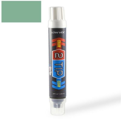 ColorRite 2Tip for Chrysler All Automotive Touch-up Paint - Haze Green Poly FF 1 (1966) - Color-and-Clearcoat Package