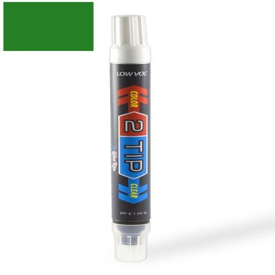 ColorRite 2Tip for Volkswagen Convertible Automotive Touch-up Paint - Willow (Field) Green L63K - Color-and-Clearcoat Package