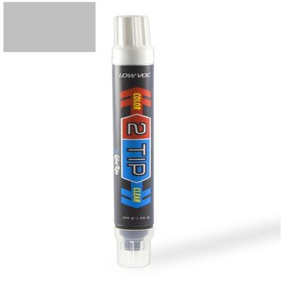 ColorRite 2Tip for Dodge Nitro Automotive Touch-up Paint - Bright Silver Metallic Clearcoat WS2/PS2 - Color-and-Clearcoat Package