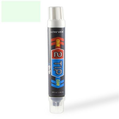 ColorRite 2Tip for Honda Prelude Automotive Touch-up Paint - Polar White NH-512Z - Color-and-Clearcoat Package