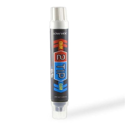 ColorRite 2Tip for Mercedes-Benz S-Class Automotive Touch-up Paint - Ruby (matt) Pearl Clearcoat 3518 - Color-and-Clearcoat Package