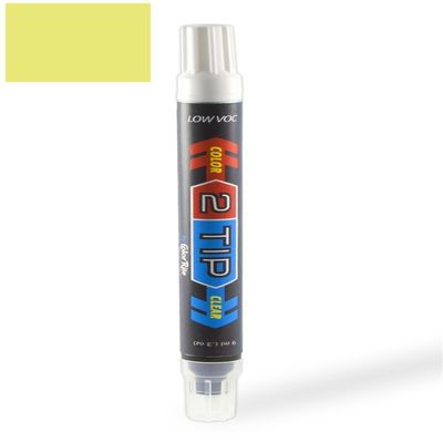 ColorRite 2Tip for Ford Truck Automotive Touch-up Paint - Yellow 61/5791 - Color-and-Clearcoat Package