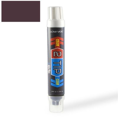 ColorRite 2Tip for Mercury All Automotive Touch-up Paint - Dark Maroon B (1971) - Color-and-Clearcoat Package