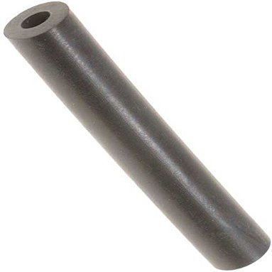 APDTY 58538 3/16 In. Soft Black Vacuum Tubing Connector
