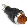 K4 Flashing Amber Indicator Light 3/4" Mounting Hole 17-432F view 1