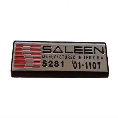 Ford Mustang Saleen S281 Sc Numbered Dash Plate / Badge / Emblem / Plaque # 03-0712