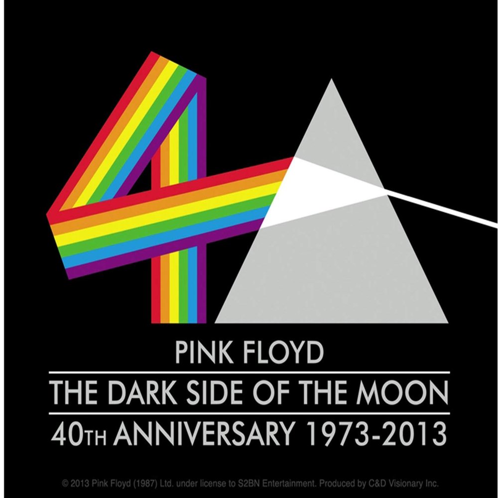 C&D Visionary Pink Floyd TDSOTM Triangle Sticker (S-7676)