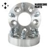 Smart Parts Co 2pc Wheel Spacers Adapters 2.5" (1.25 inch Per Side) for 5x45 Vehicle to 5x5 Wheel Patterns with 1/2-20 Threads - Jeep CJ Wrangler JK TJ YJ view 2