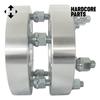 Smart Parts Co 2pc Wheel Spacers Adapters 2.5" (1.25 inch Per Side) for 5x45 Vehicle to 5x5 Wheel Patterns with 1/2-20 Threads - Jeep CJ Wrangler JK TJ YJ view 3