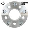 Smart Parts Co 2pc Wheel Spacers Adapters 2.5" (1.25 inch Per Side) for 5x45 Vehicle to 5x5 Wheel Patterns with 1/2-20 Threads - Jeep CJ Wrangler JK TJ YJ view 4