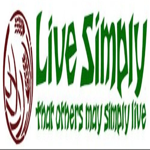 Peace Resource Project Live Simply, That Others May Simply Live - Simple Living Magnetic Bumper Sticker/Decal Magnet (10" X 2.5")