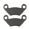 Rear Brake Pads Compatible with ATV Polaris SPORTSMAN 500 HO 2006 2010 2011 2012 view 3