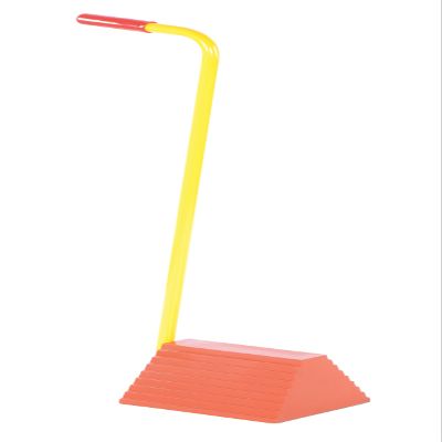 Rubber Ergo Handled Whl Chock 8"L