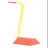 Rubber Ergo Handled Whl Chock 8"L view 1