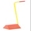 Rubber Ergo Handled Whl Chock 8"L view 2