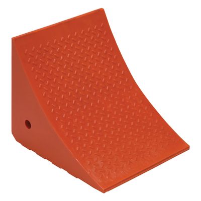 Jumbo Wheel Chock 17.5x15 Orange