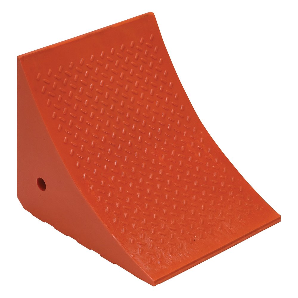 Jumbo Wheel Chock 17.5x15 Orange