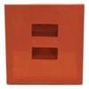 Jumbo Wheel Chock 17.5x15 Orange view 4