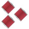 Caltric 3 Pack Oil Filter Compatible with Kawasaki 650 Klx650C Klx-650C Klx650R 1993-2001 view 4