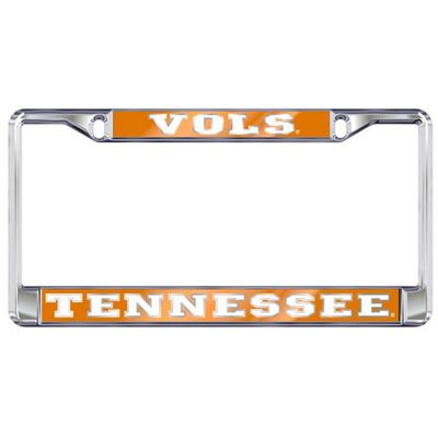 Tennessee Volunteers Domed Metal License Plate Frame