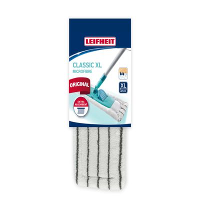 Leifheit 55211 Classic Broom Cover Metal Blue