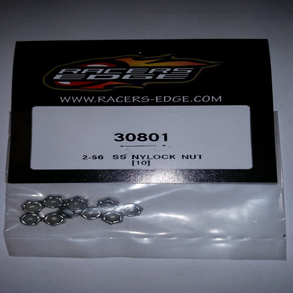 RCE30801 2-56 SS Nylon Nut (10)