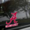 Alabama Crimson Tide GRANDPARENT Clear Vinyl Decal Car Truck Sticker Bama view 1