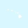 Hawaiian Islands Hawaii - Vinyl Decal Sticker - 6.45" x 3.75" - White view 1