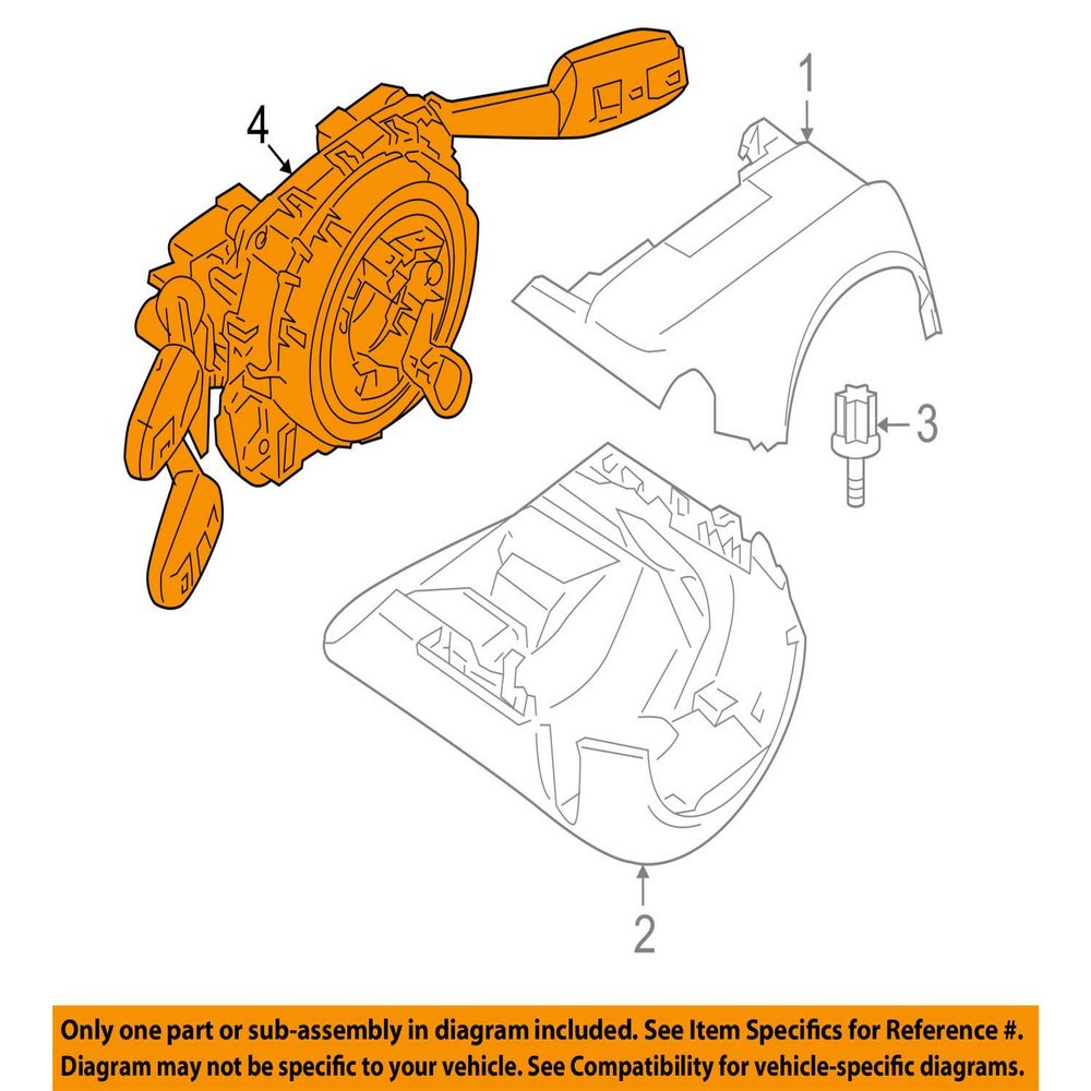 BMW 61 31 9 123 041, Combination Switch