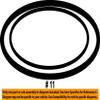 Mercedes-Benz 211 471 01 10, Fuel Pump Tank Seal view 2