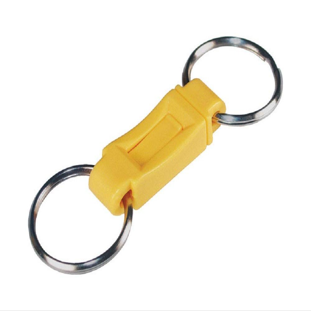 Hillman Metal/Plastic Assorted Valet Key Chain