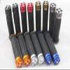 Black 2 X 7/8"(22mm) Motorcycle Universal CNC Aluminum & Soft Rubber Grips Handlebar Fit For Ducati 1098/S/Tricolor 2007-2008 view 2