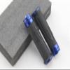 Blue 2 X 7/8"(22mm) Motorcycle Universal CNC Aluminum & Soft Rubber Grips Handlebar Fit For Ducati 1098/S/Tricolor 2007-2008 view 1