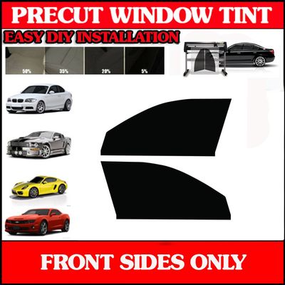 TRUE LINE Automotive Precut Window Tint Kit Front Side Windows for Chevrolete Chevy Camaro 2 Door Coupe 2010 2011 2012 2013 2014
