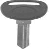 Saturn Key Blank For GM view 1