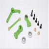 GPM For Tamiya CC01 Upgrade Parts Aluminum Steering Assembly - 1Set Green view 1