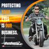Bikershades Motorcycle Safety Sunglasses Yellow Night Riding Wrap Foam Padded Cushion Protection Wind Block Prevent Dry Eye Sport Sky Diving Cycling view 4