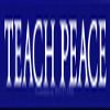 Peace Resource Project Teach Peace Peace/Anti-war - Small Magnetic Bumper Sticker/Decal Magnet (8.25" x 1.75") view 1