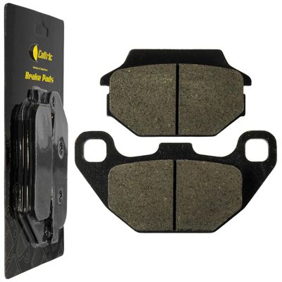 Caltric Rear Brake Pads Compatible with Arctic Cat Utility 90 2006-2014