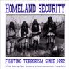 Northern Sun Homeland Security - Fighting Terrorism Since 1492 - Small Magnetic Bumper Sticker/Decal Magnet (3" X 3") view 1