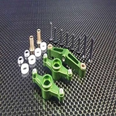 GPM For Tamiya TT-02 Upgrade Parts Aluminum Steering Assembly - 1 Set Green