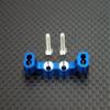 GPM For Kyosho Mini Inferno Upgrade Parts Aluminum Rear Upper Arm Bulk For Front Gear Box With Screws - 1Pc Set Blue view 1