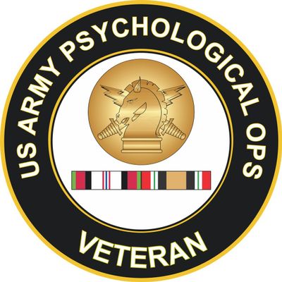 Army Psychological Operations Afghanistan and Iraq 3.8 Inch Decal