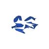 Acerbis Full Plastic Kit Compatible with Yamaha YZ250F (14-18), YZ450F (14-17) YZ blue view 1